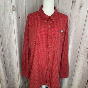 Razorbacks button down